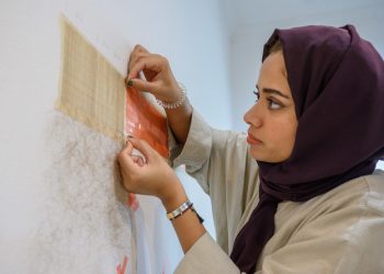 بناء مكونات مسودة الاستلهام البصري